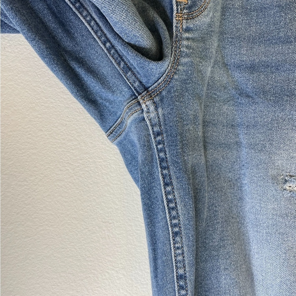 OLD NAVY Full Panel Distressed Maternity Jeans Size 10 LONG - Picture 6 of 9